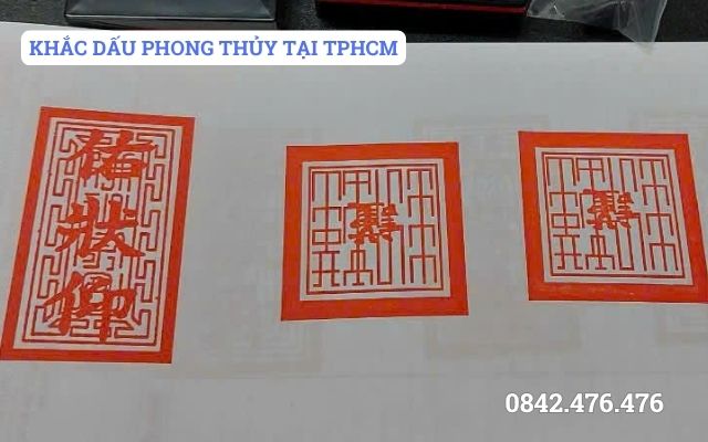 KHẮC DẤU PHONG THỦY TẠI TPHCM