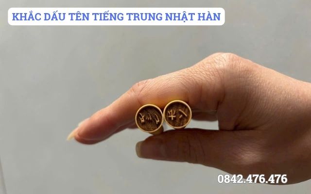 KHẮC DẤU TÊN TIẾNG TRUNG NHẬT HÀN