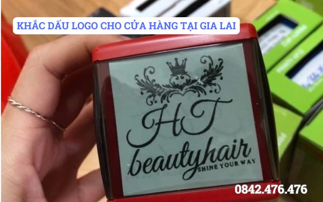 KHẮC DẤU LOGO CHO CỬA HÀNG TẠI GIA LAI