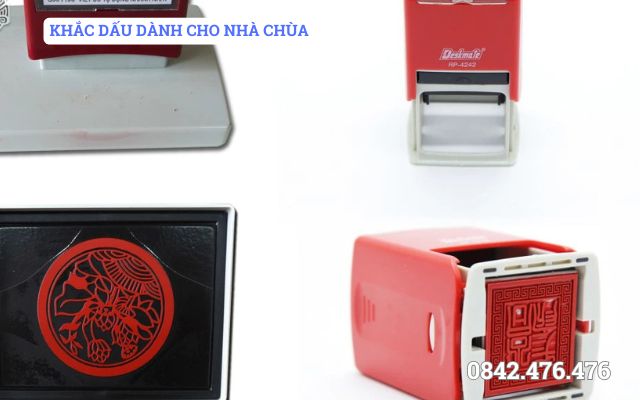 KHẮC DẤU DÀNH CHO NHÀ CHÙA