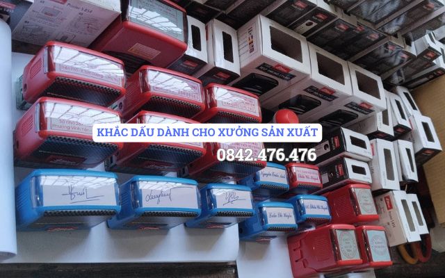 KHẮC DẤU DÀNH CHO XƯỞNG SẢN XUẤT