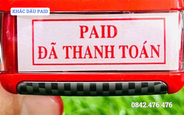 KHẮC DẤU PAID