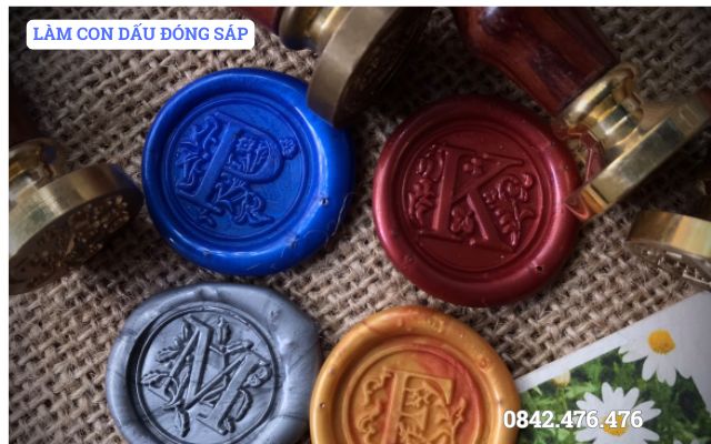 LÀM CON DẤU ĐÓNG SÁP