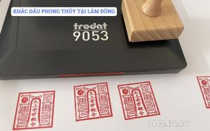 KHẮC DẤU PHONG THỦY TẠI LÂM ĐỒNG