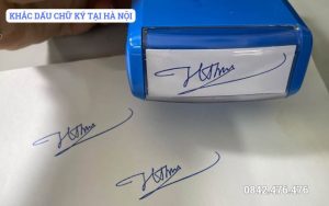 KHẮC DẤU CHỮ KÝ TẠI HÀ NỘI