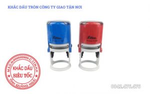 KHẮC DẤU TRÒN CÔNG TY GIAO TẬN NƠI